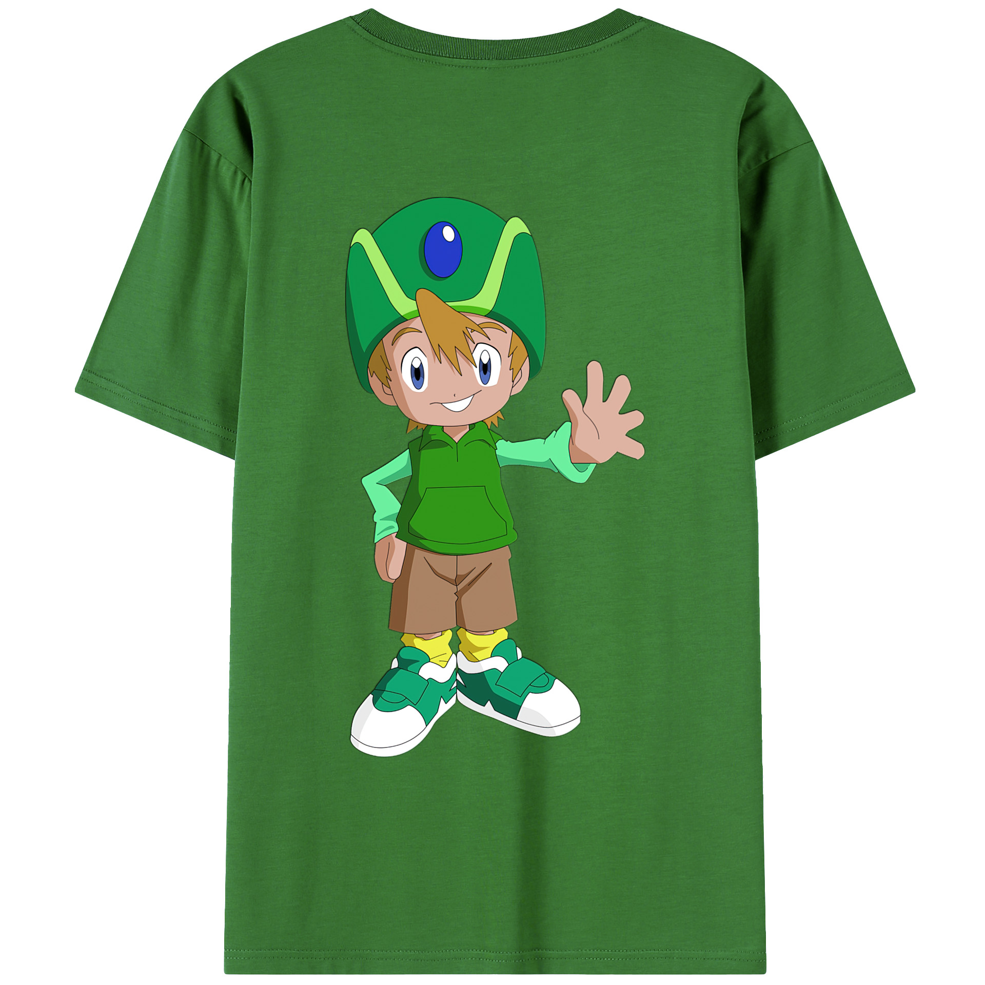 （画像用） Digimon デジタルモンスター/デジモン レディース半袖Tシャツ(バックプリント)